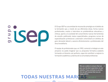 Tablet Screenshot of grupoisep.com